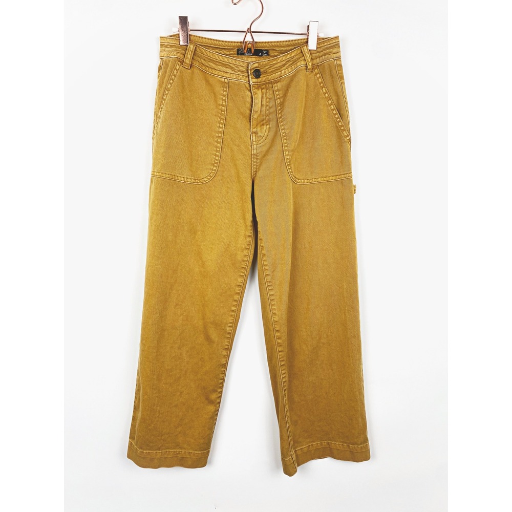 Prana Sancho Slim Organic Cotton Wide Leg Pant 4